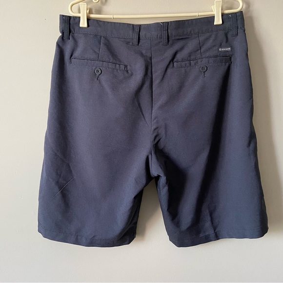 Sunice Shorts Sunice Mens Flat Front Zipper Grey Short Size 34